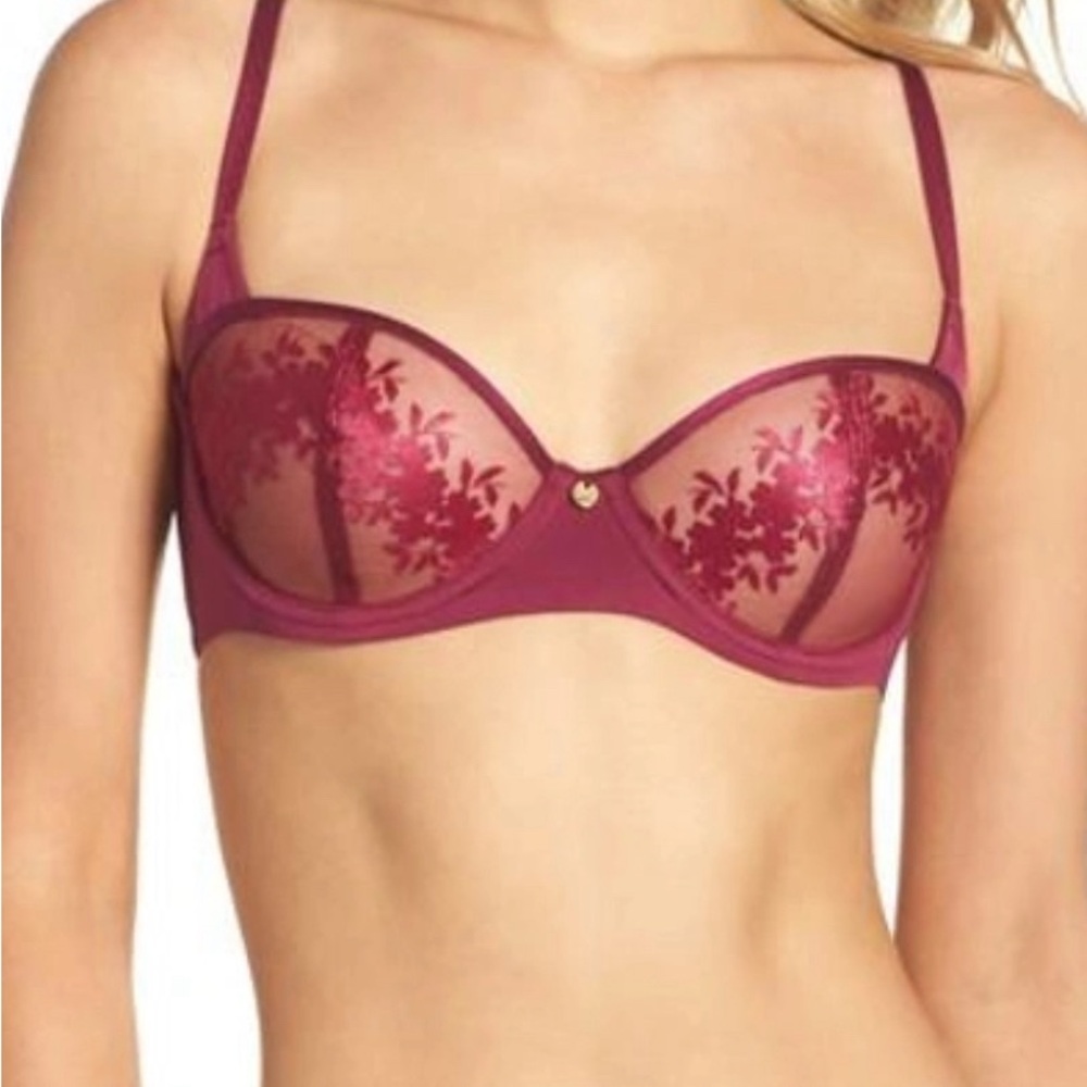 Natori Eternal Underwire Bra in Wine